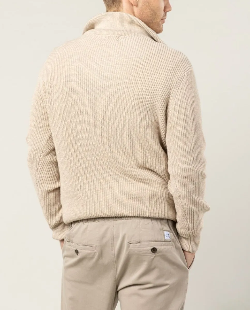 JERSEY GALES HALF ZIP CRUDO - Image 3