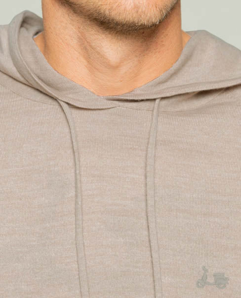 JERSEY HOOD BEIGE CLARO - Image 2