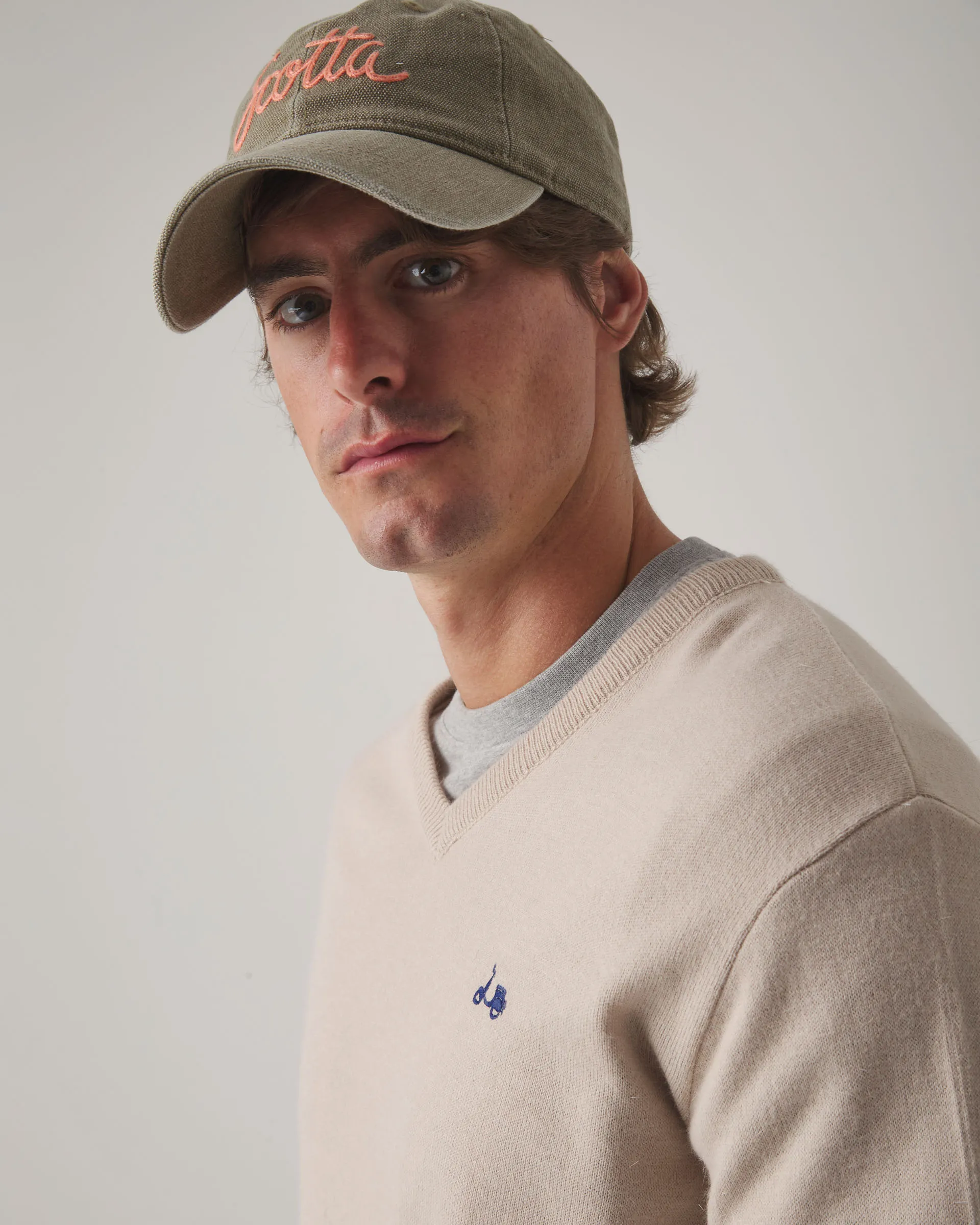 Jersey Iconic V Neck Crudo - Image 3