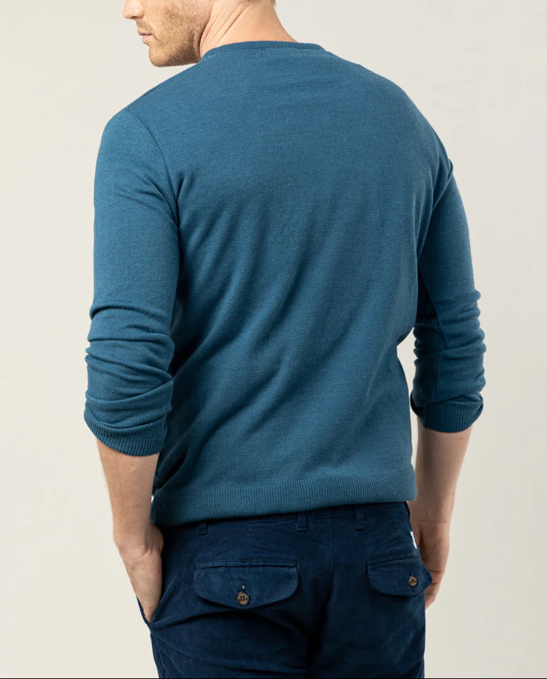 JERSEY ICONIC V NECK MARINO - Image 3