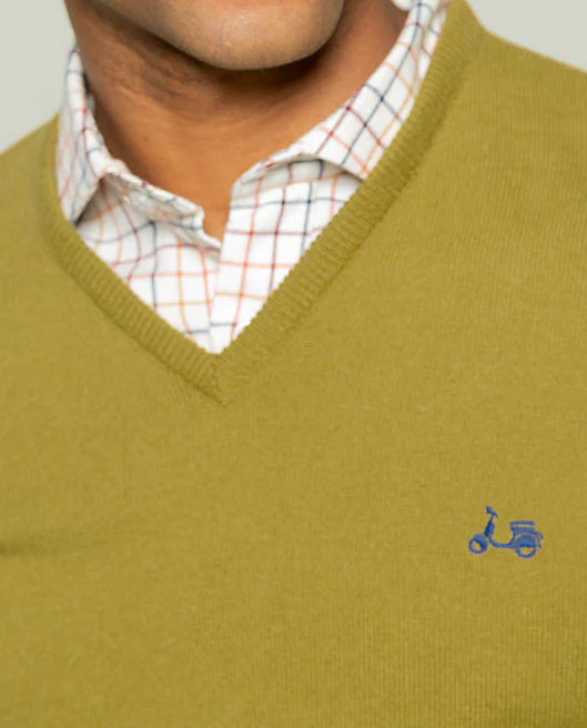 Jersey iconic v neck verde - Image 2
