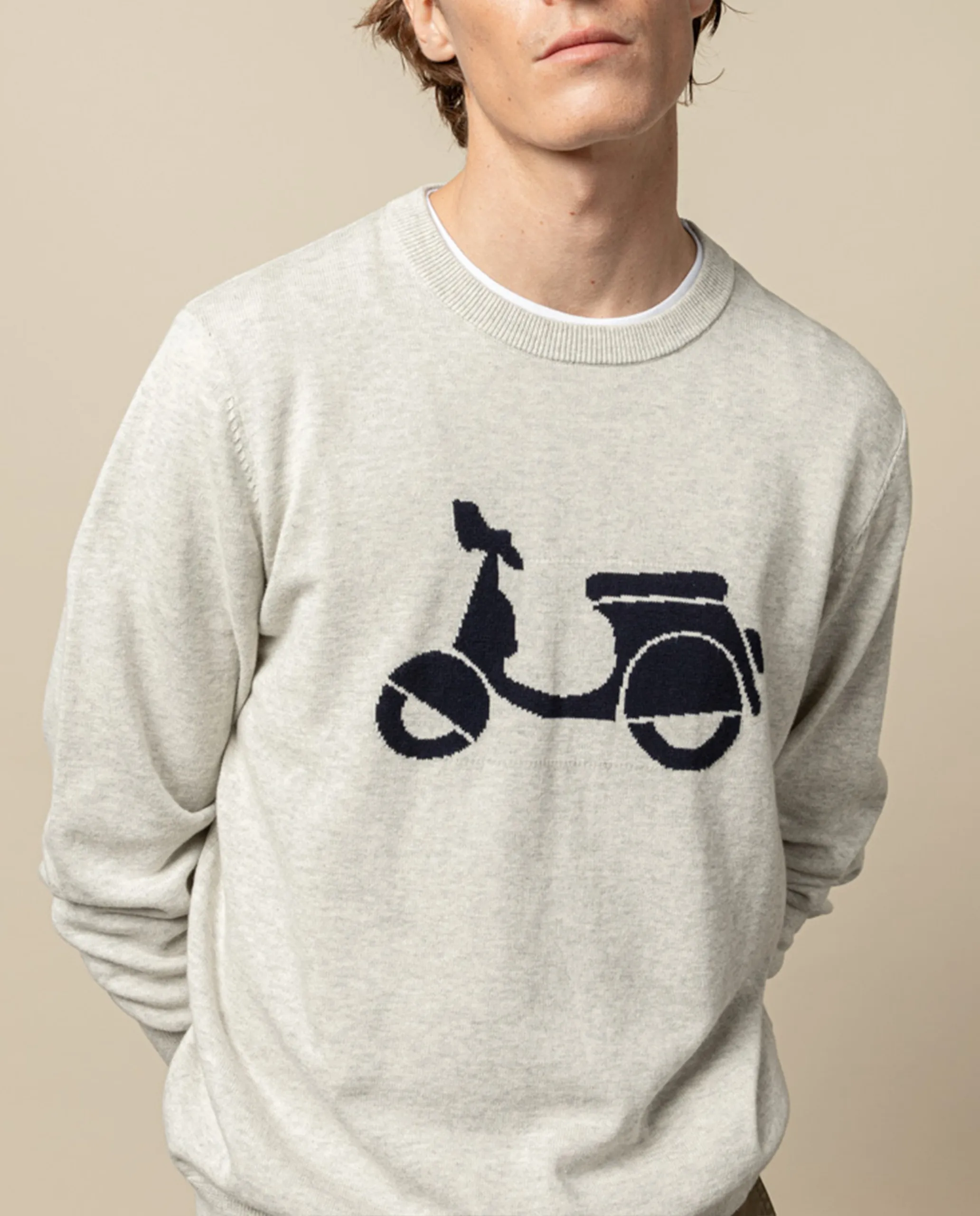 Jersey moto logo gris - Image 3