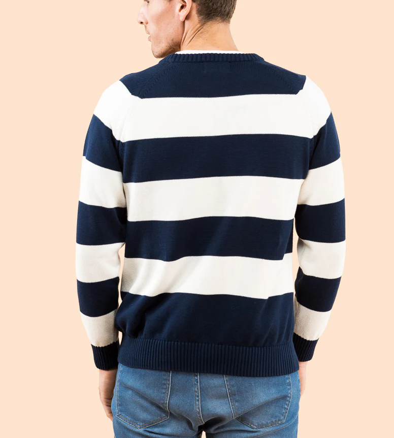 Jersey navy blanco - Image 2