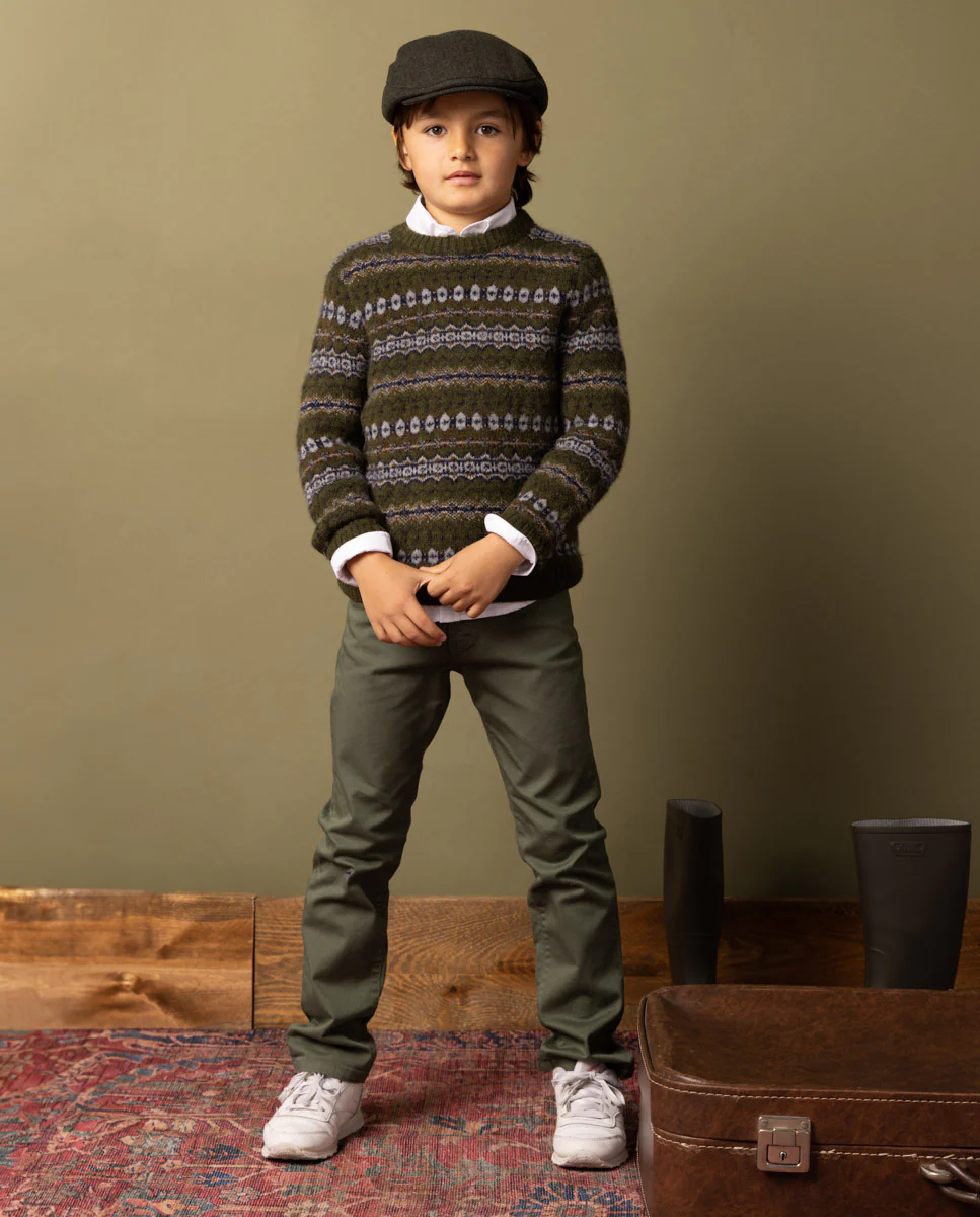 JERSEY NIÑO GRECA ETHNIC KHAKI - Image 3