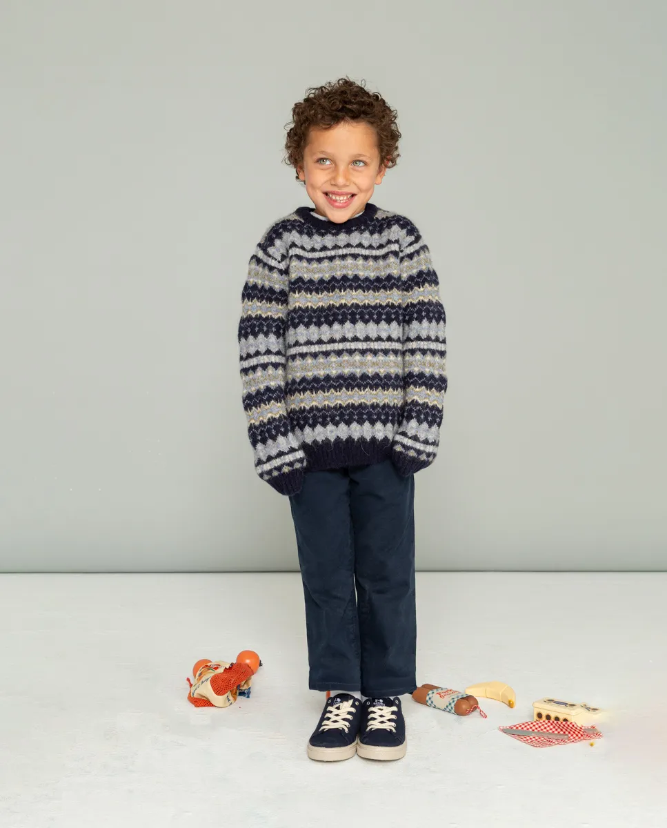 Jersey Niño Greca Ethnic Marino - Image 5
