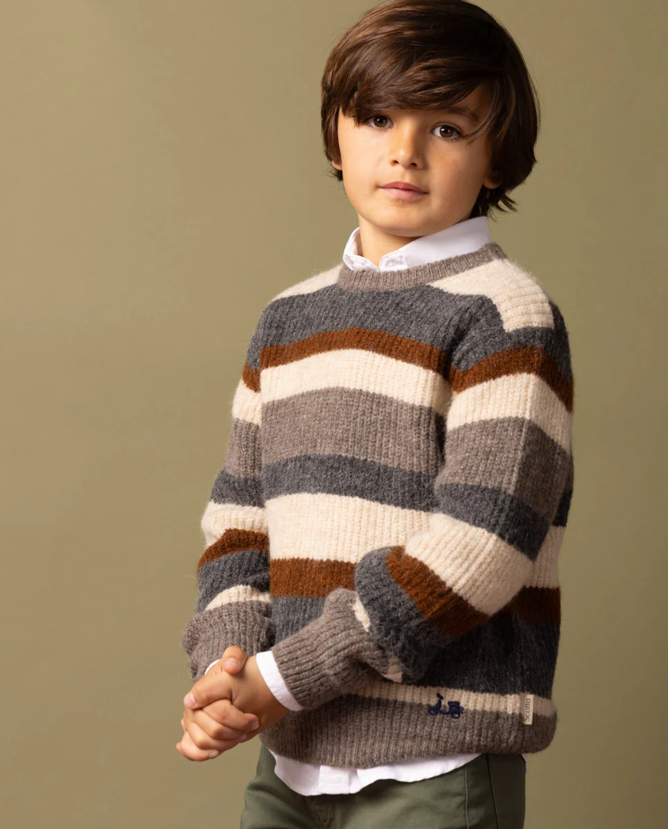 JERSEY NIÑO STRIPES CRUDO - Image 4