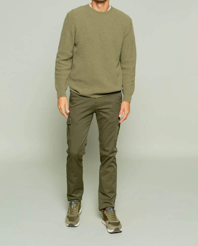 JERSEY PERLADO CASHMERE KHAKI - Image 3