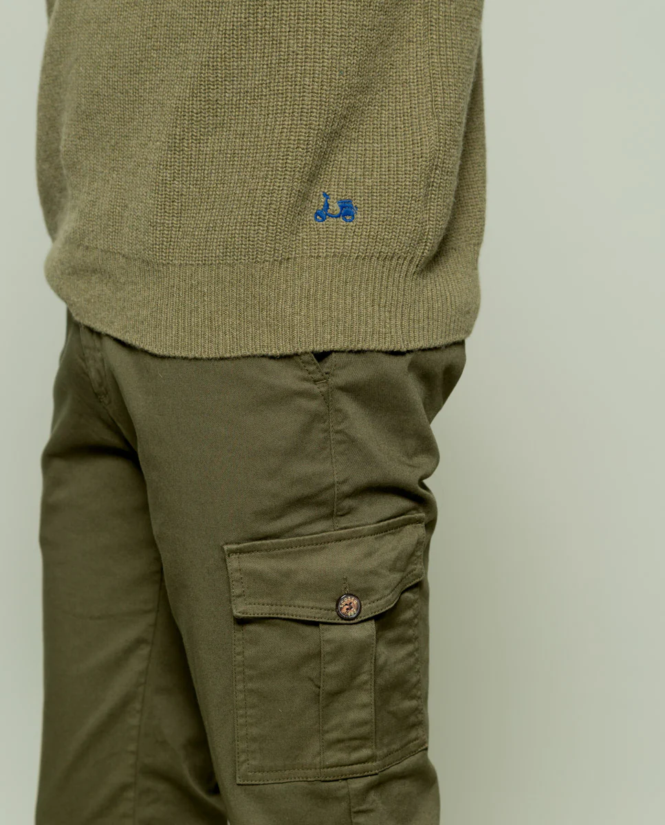 JERSEY PERLADO CASHMERE KHAKI - Image 4