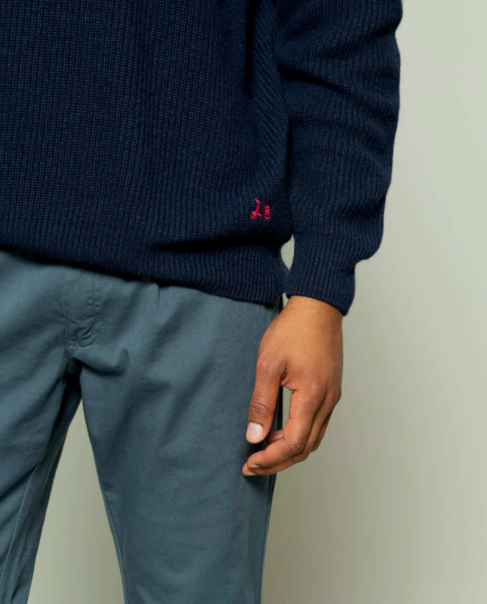 JERSEY PERLADO CASHMERE MARINO - Image 3