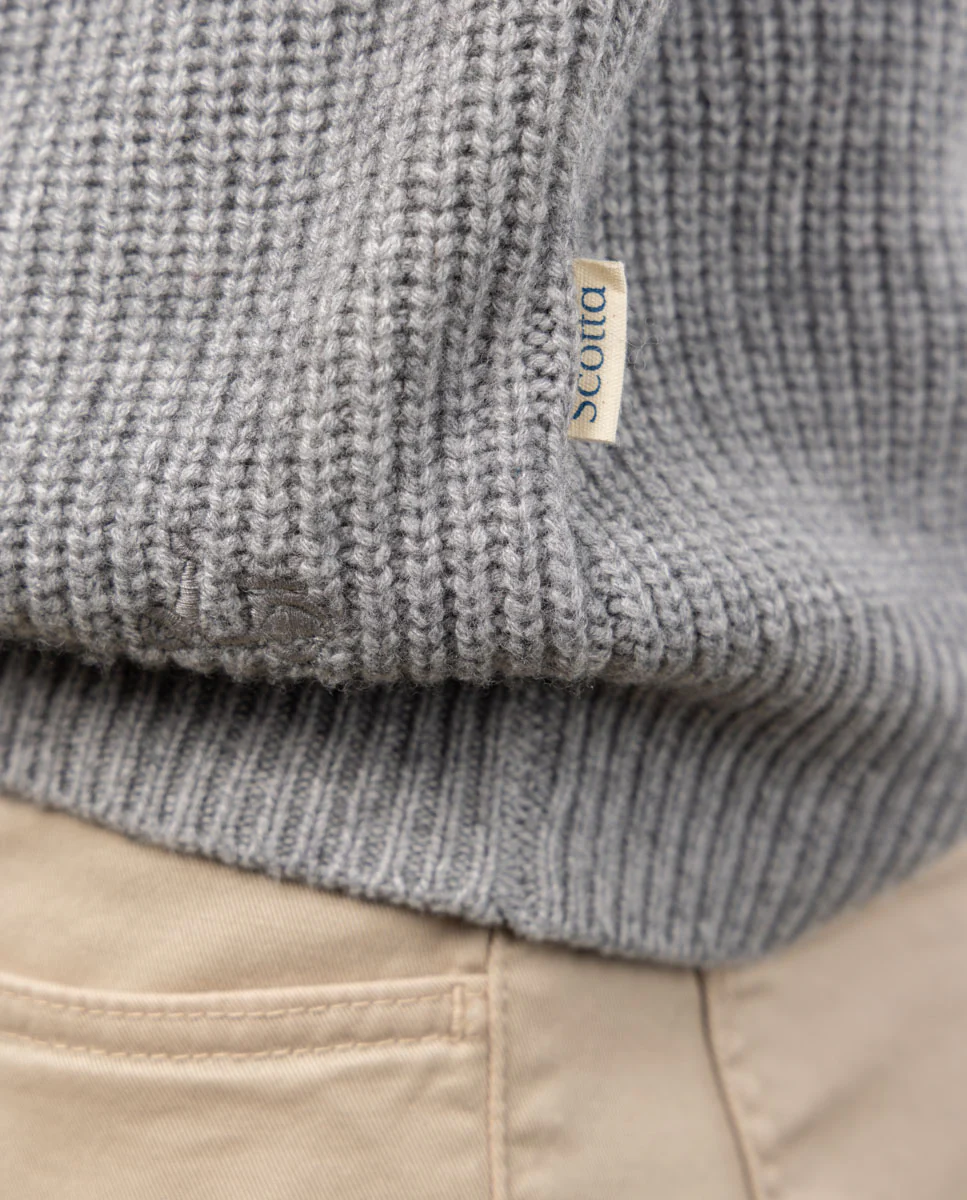 Jersey perlado gris piedra - Image 2