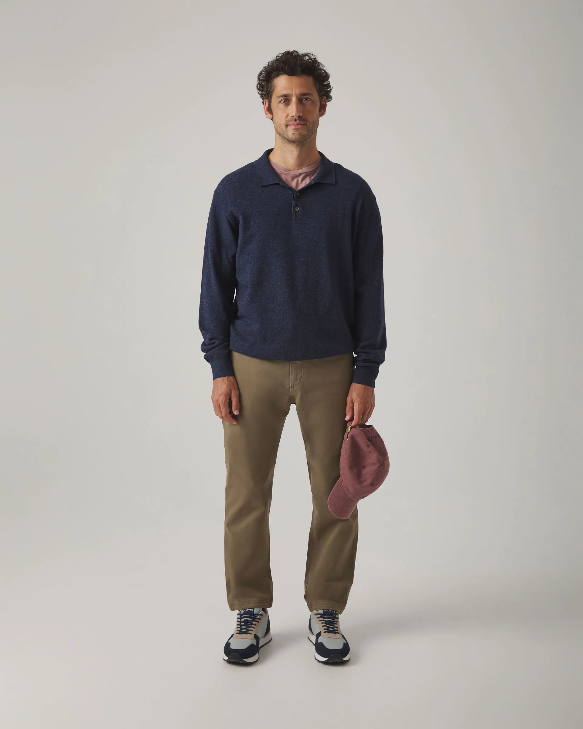 Jersey Polo Cashmere Marino - Image 5