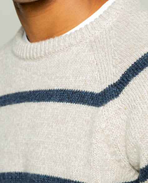 Jersey stripes beige claro - Image 2