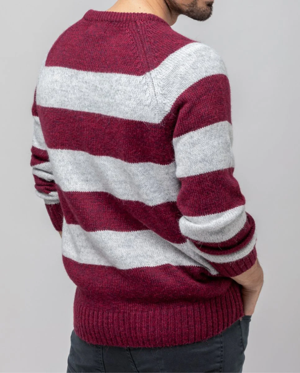 Jersey stripes burdeos - Image 2