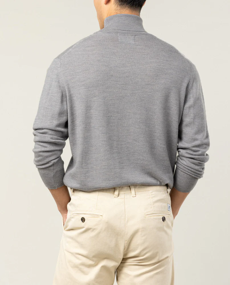 JERSEY TURTLE NECK GRIS CLARO - Image 2