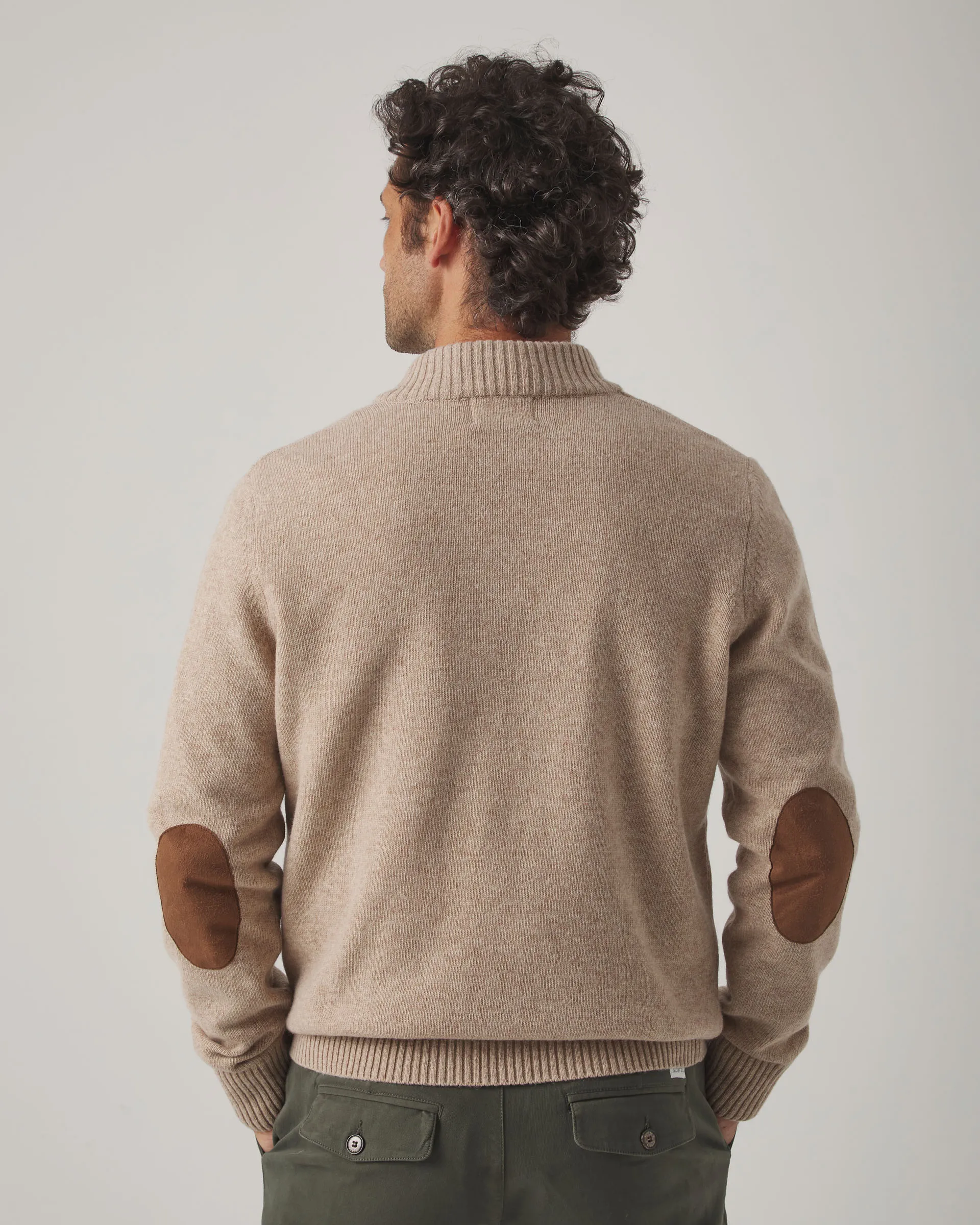 Jersey Zip Beige - Image 3