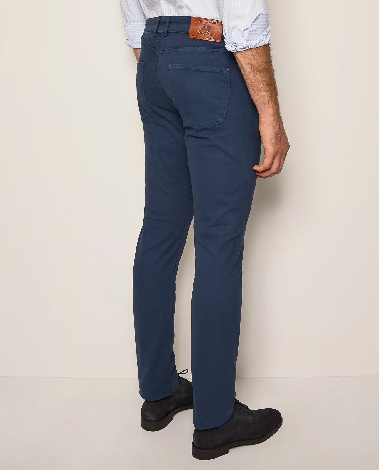 Pantalón 5 bolsillos garment dyed algodó - Image 2