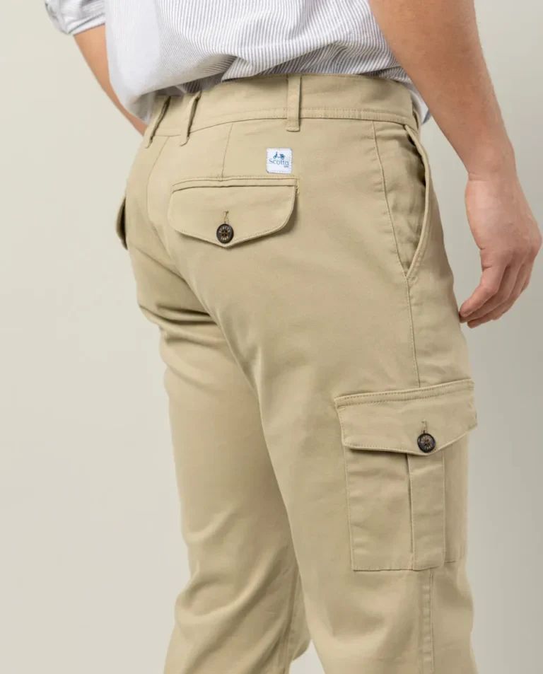 PANTALON BRANDO CARGO BEIGE - Image 2