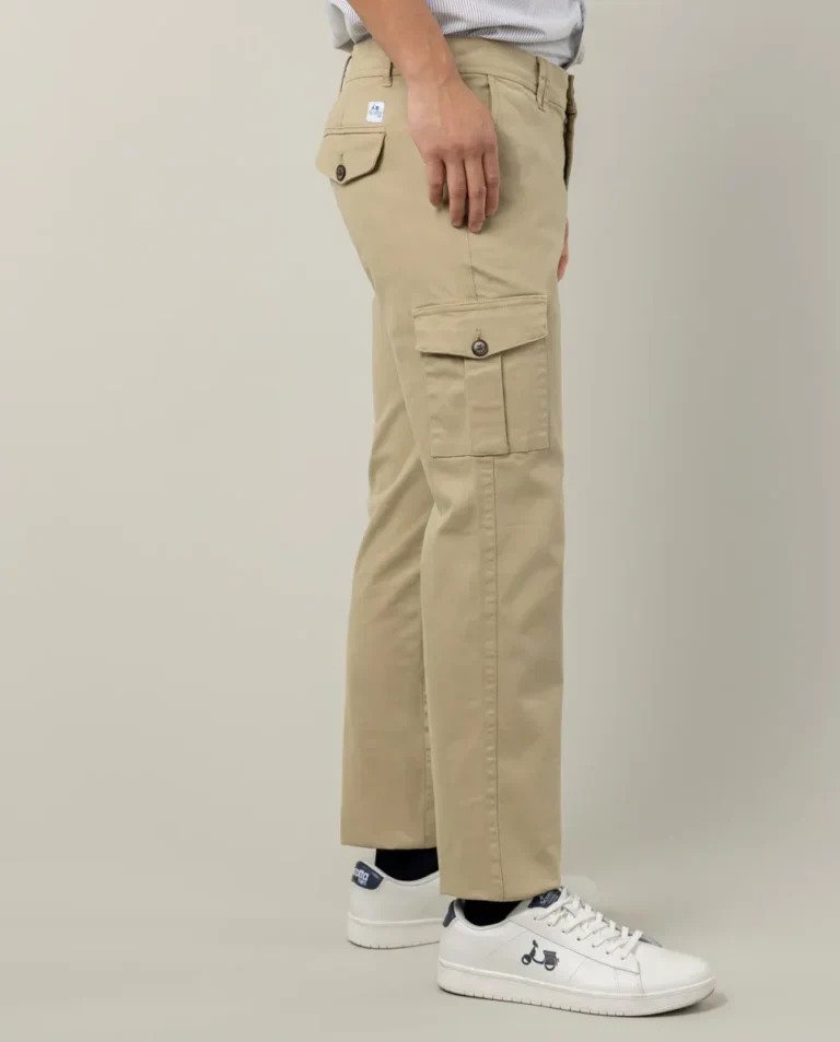 PANTALON BRANDO CARGO BEIGE - Image 3