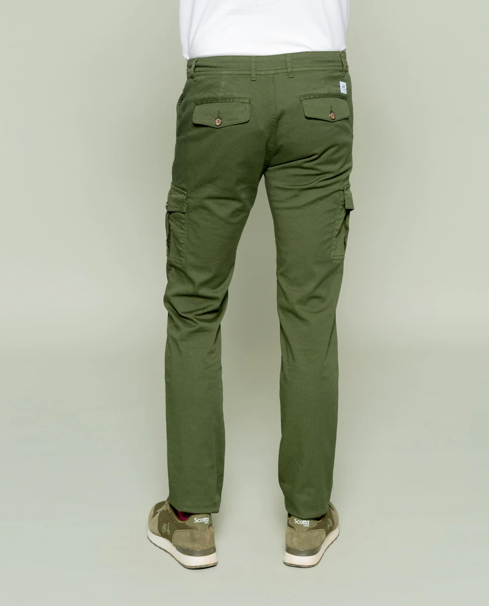 Pantalon brando cargo khaki - Image 3