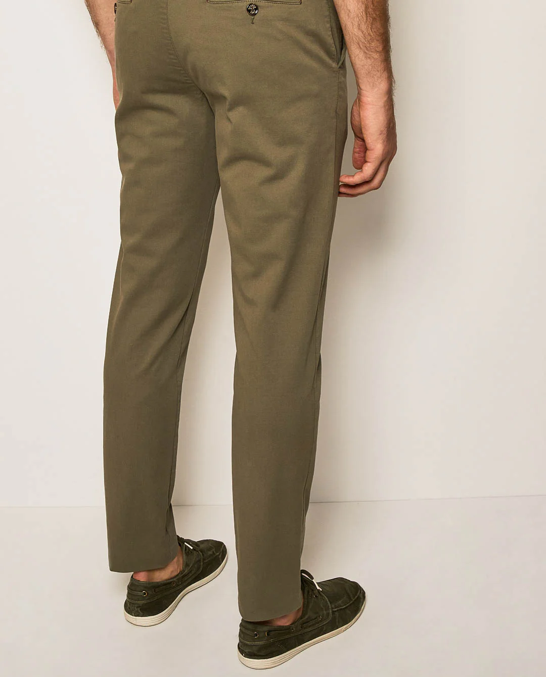 Pantalon chino regular eco khaki - Image 4