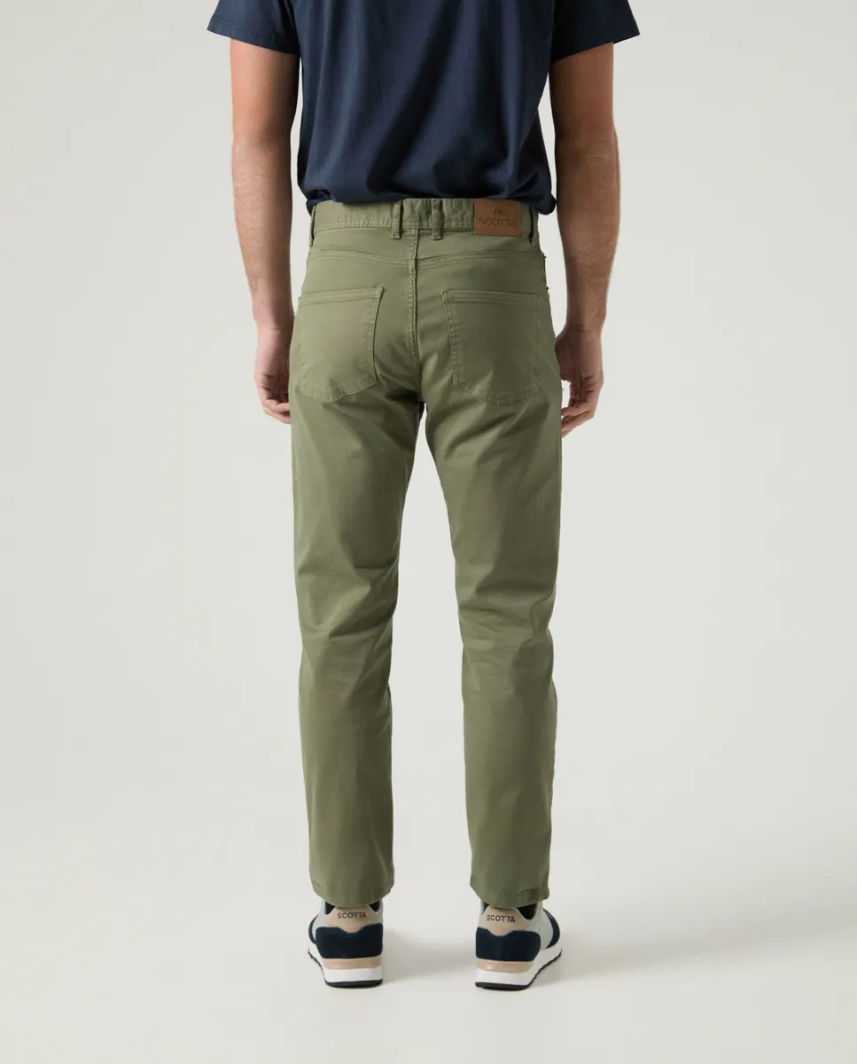 Pantalón cooper 5 bolsillos khaki - Image 3