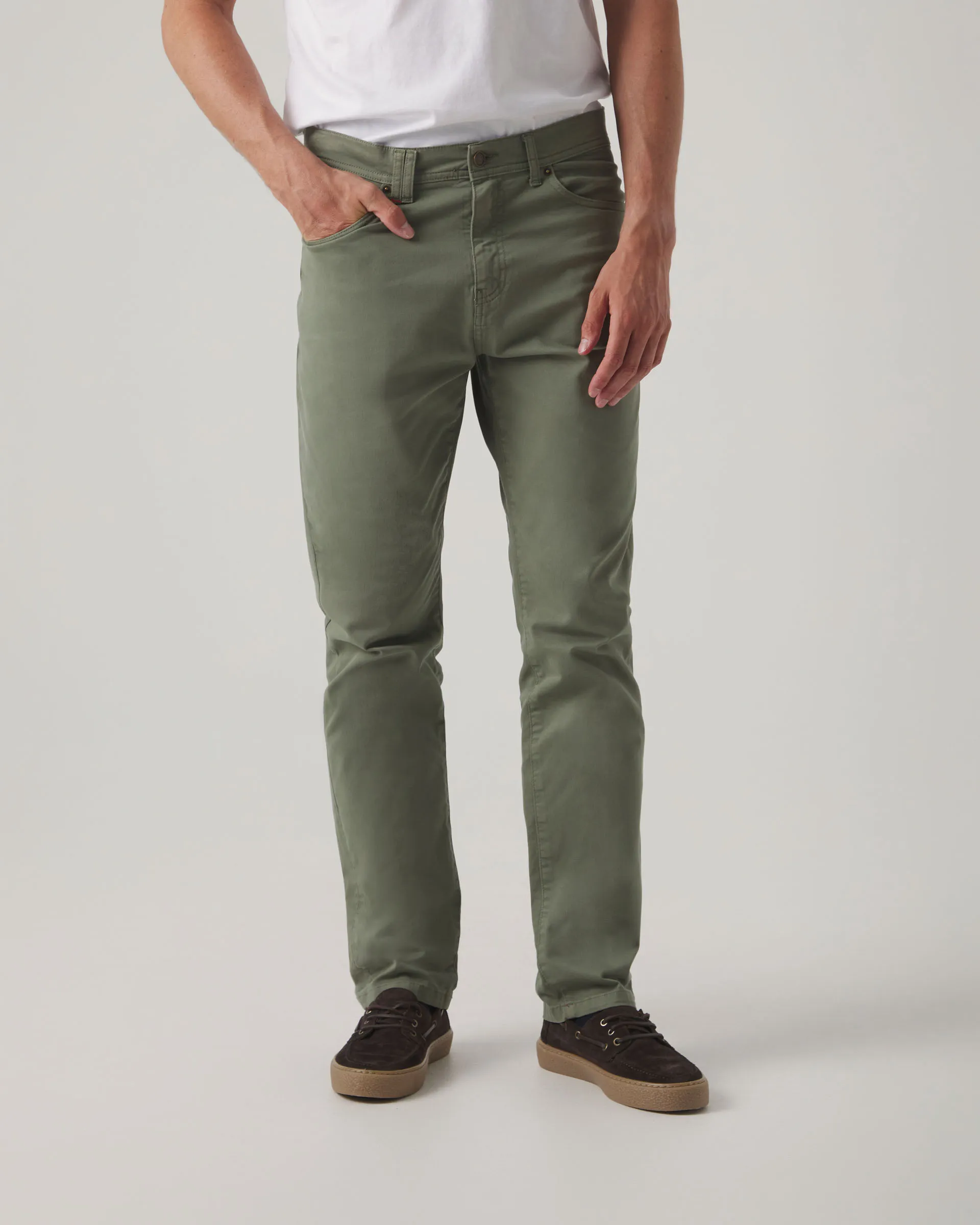 Pantalón cooper 5 bolsillos khaki - Image 3