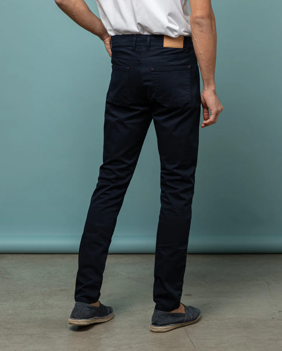 PANTALON COOPER 5 BOLSILLOS MARINO - Image 2