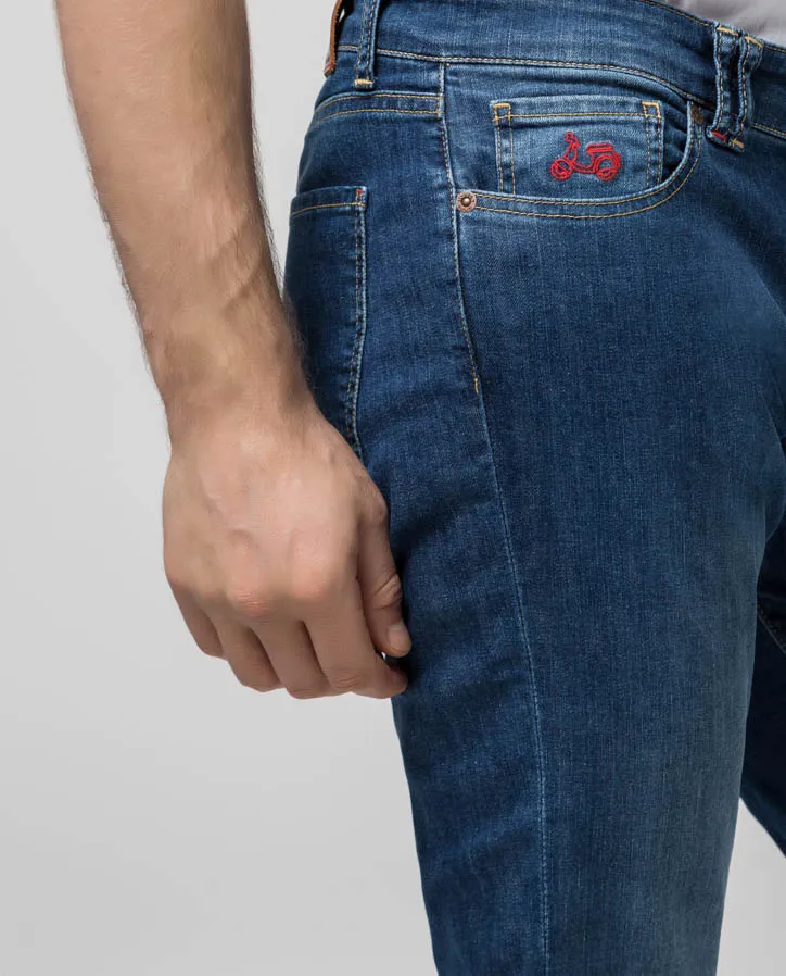 Pantalon denim medio - Image 3