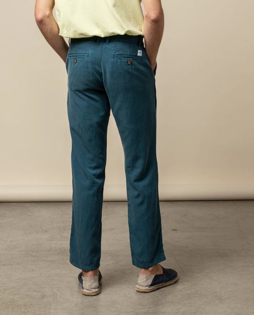 PANTALON DOBLE PINZA MARINO - Image 2
