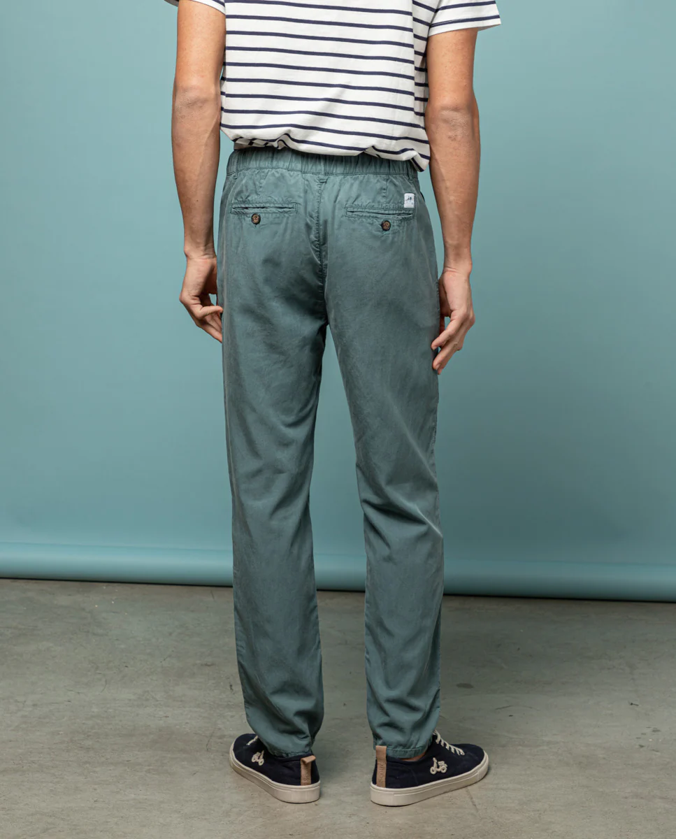 Pantalón jogging garment dyed azul grisáceo - Image 2