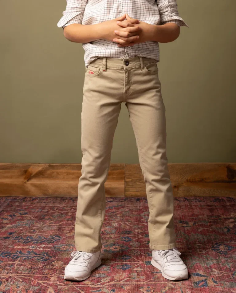 PANTALON NIÑO COOPER 5 BOLSILLOS BEIGE - Image 3
