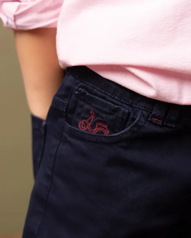 PANTALON NIÑO COOPER 5 BOLSILLOS MARINO - Image 4