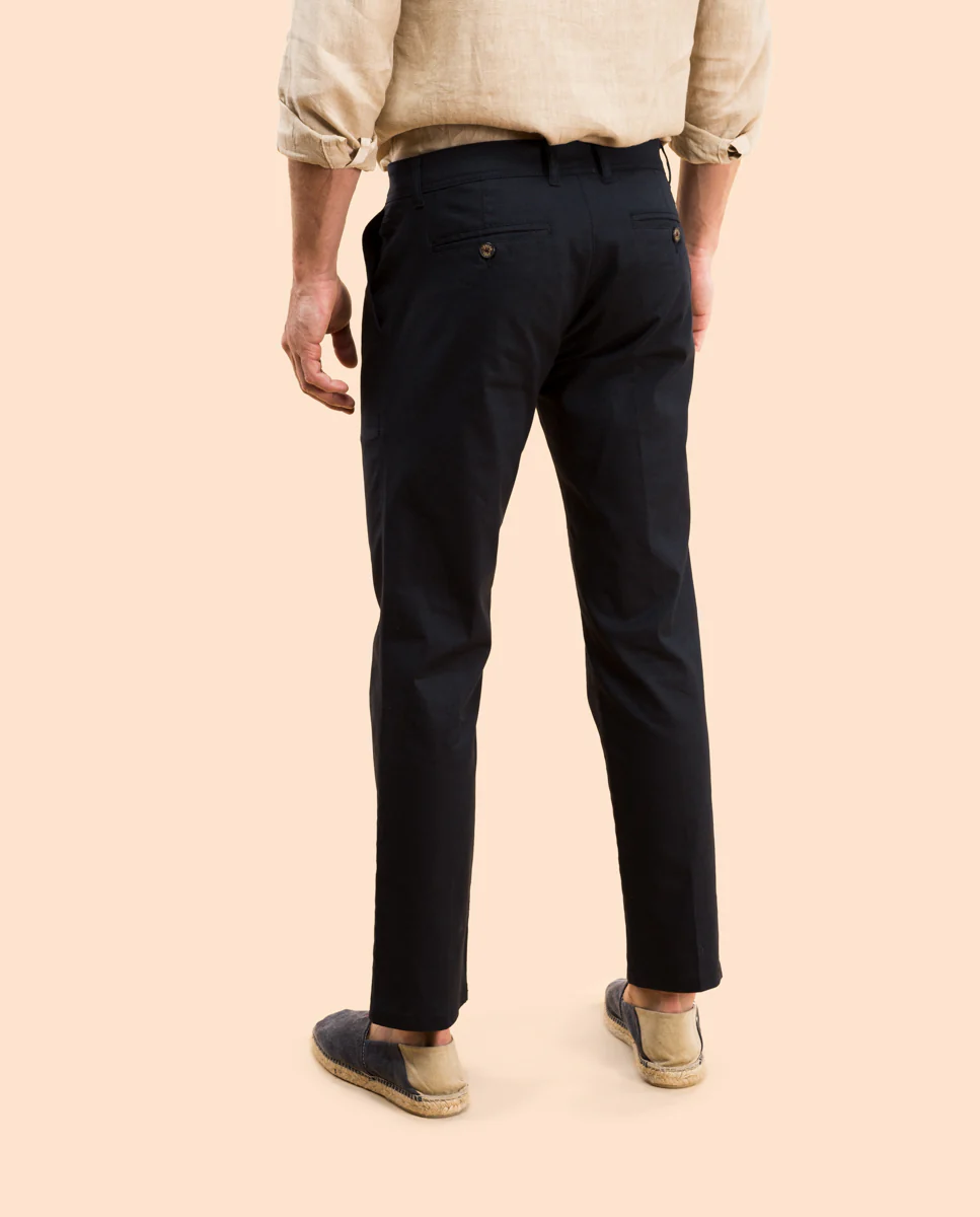 PANTALON SOSTENIBLE MARINO OSCURO - Image 3