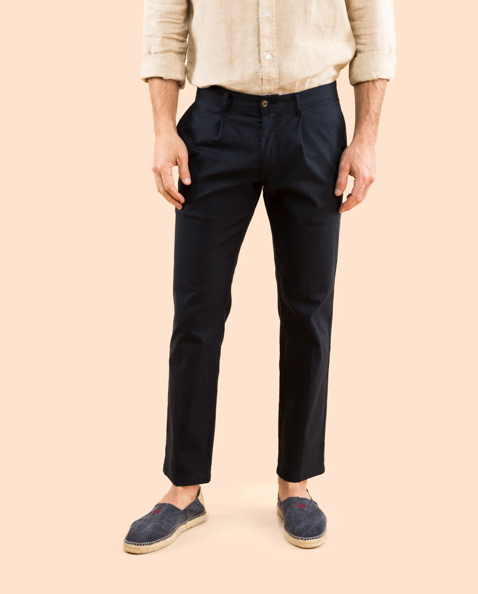 PANTALON SOSTENIBLE MARINO OSCURO - Image 4