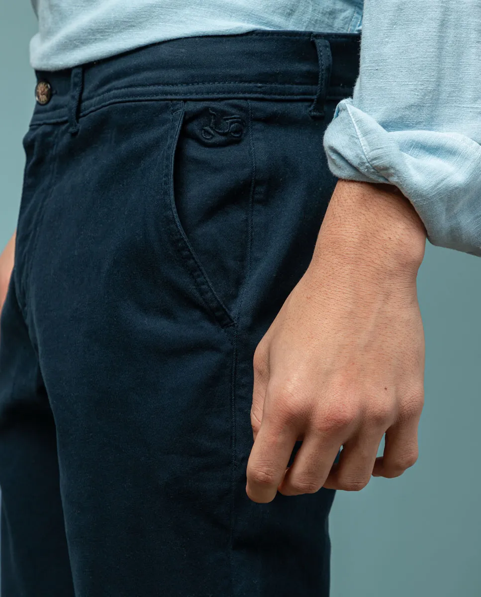 PANTALON STEVE CHINO MARINO - Image 2