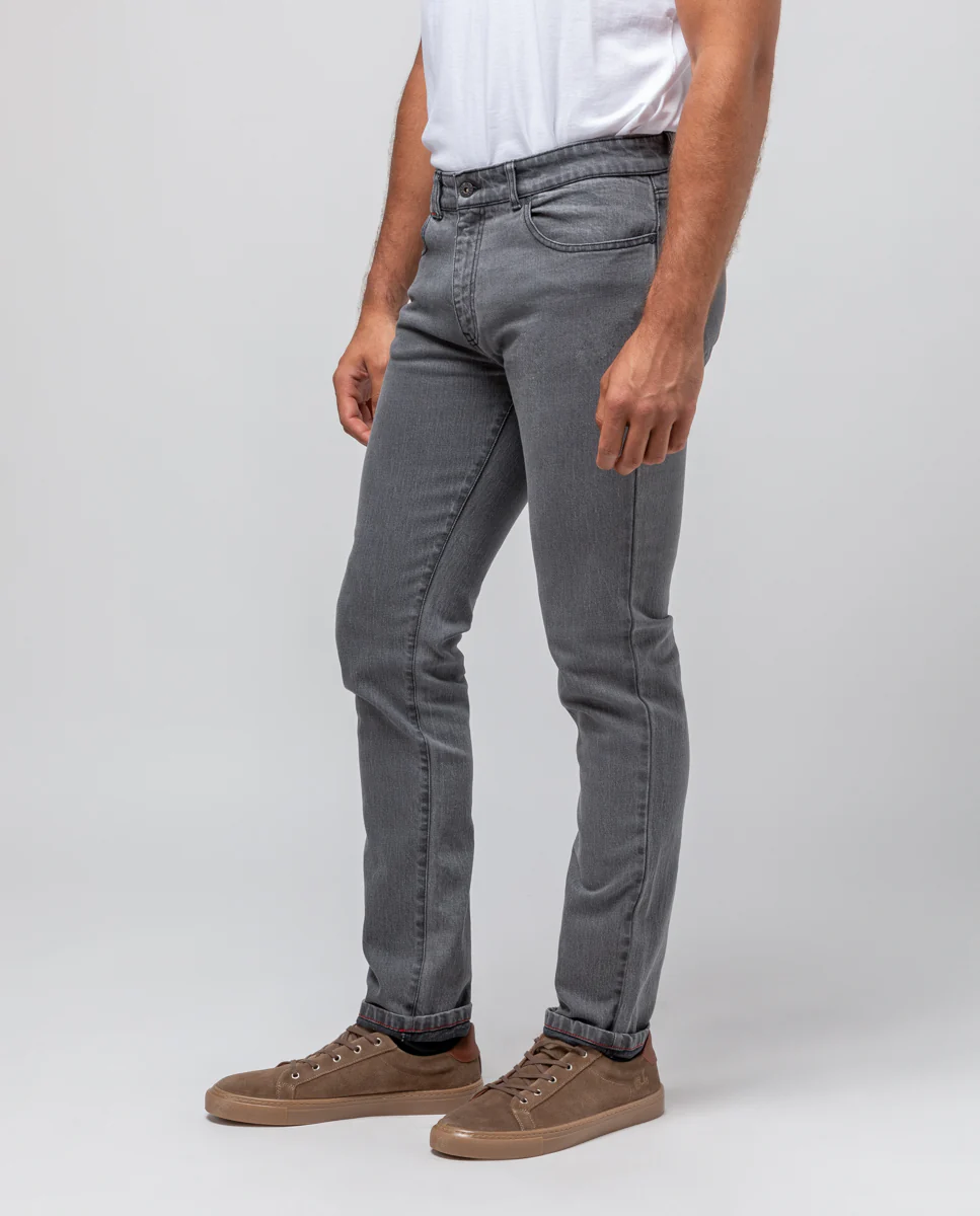 PANTALON VAQUERO GRIS - Image 4