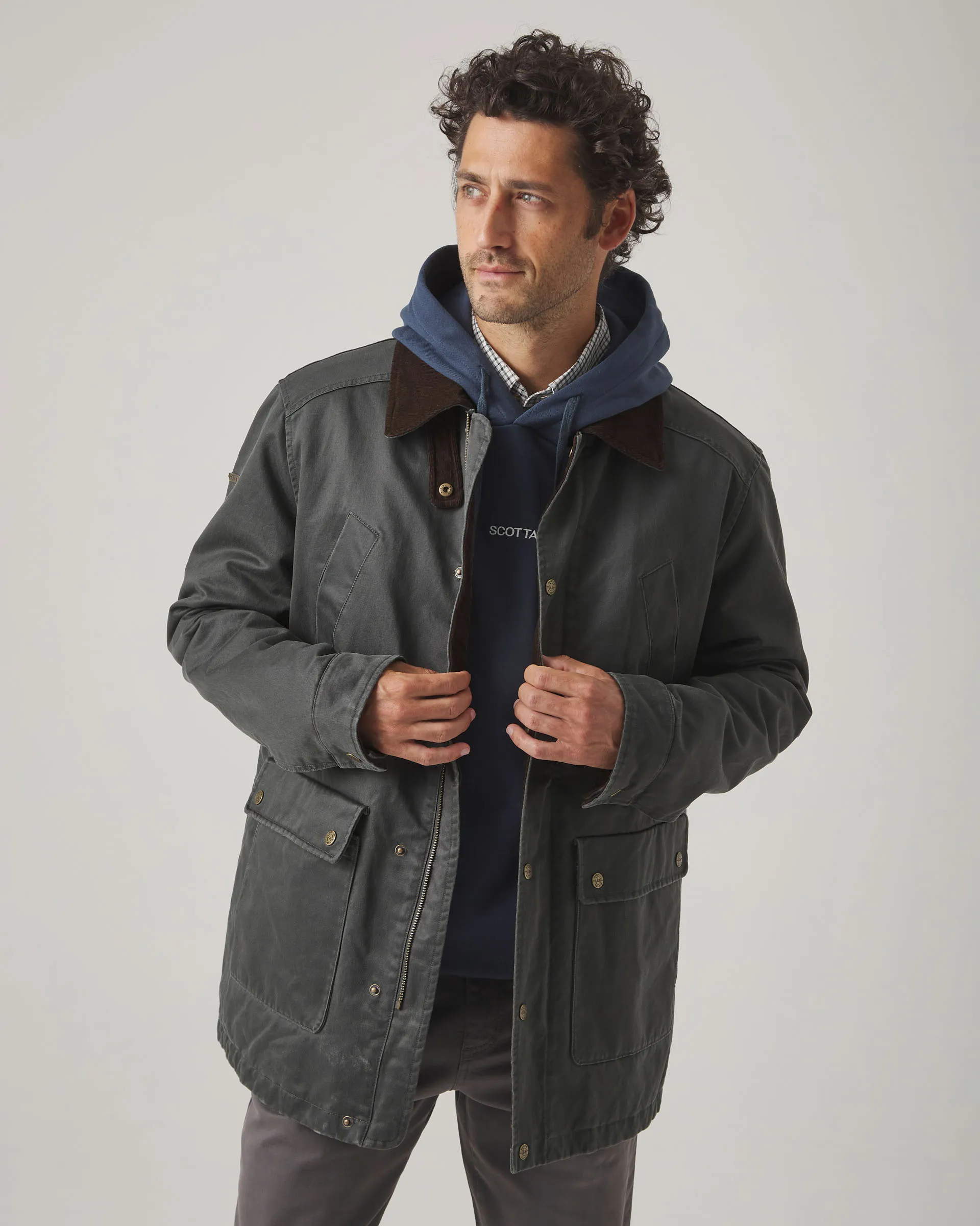 Parka British Verde Oscuro