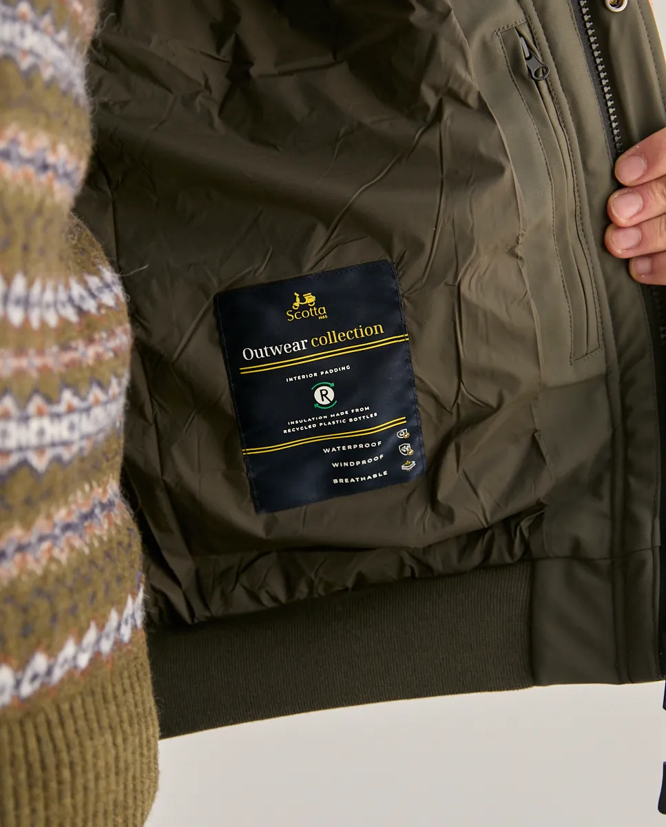 PARKA CORTA SPORT KHAKI - Image 5