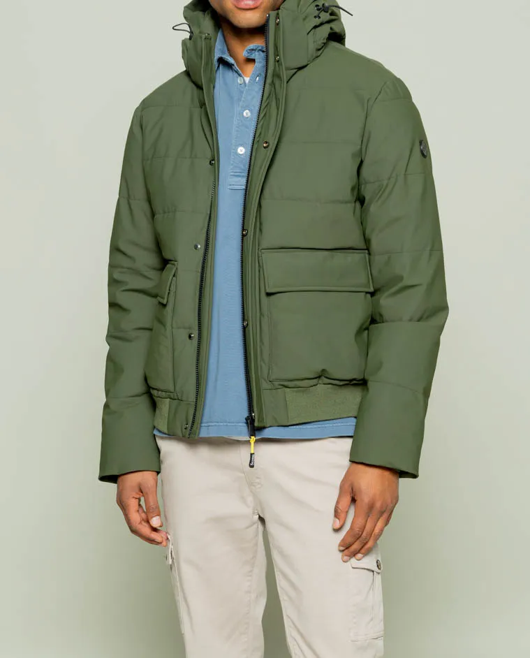 PARKA CORTA SPORT VERDE