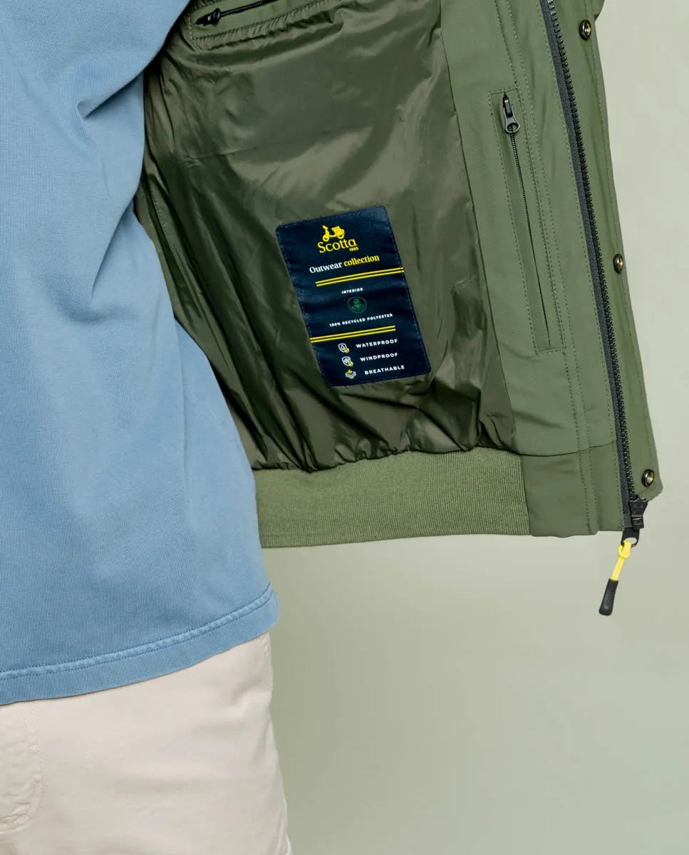 PARKA CORTA SPORT VERDE - Image 4