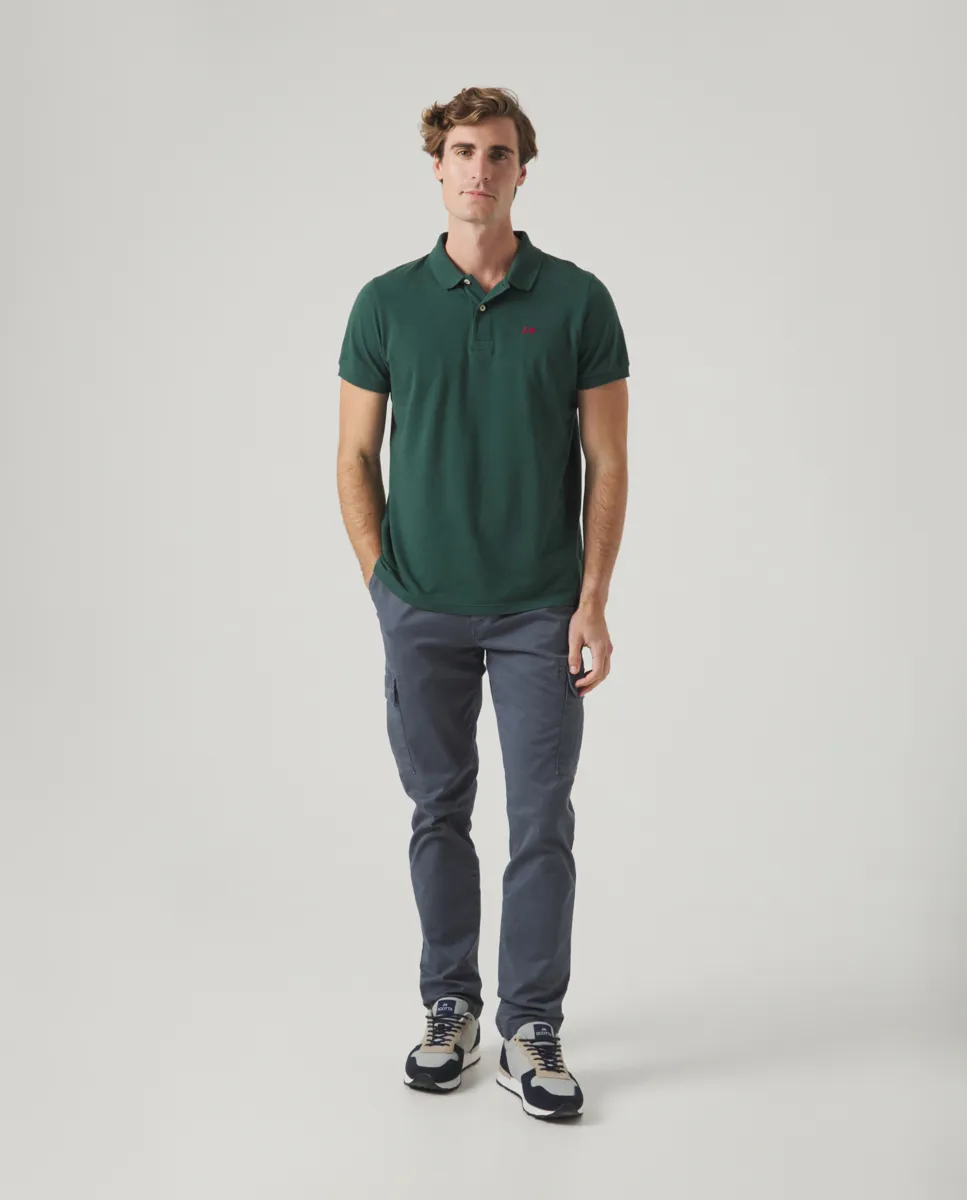 Polo Classic Verde Botella - Image 4