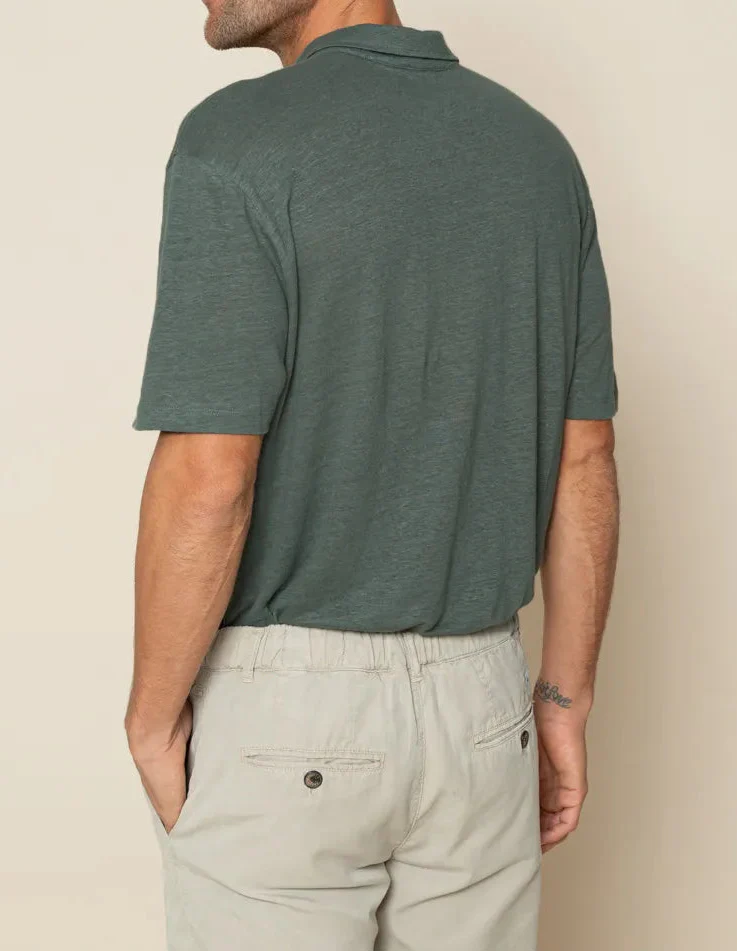 POLO LINO KHAKI - Image 3