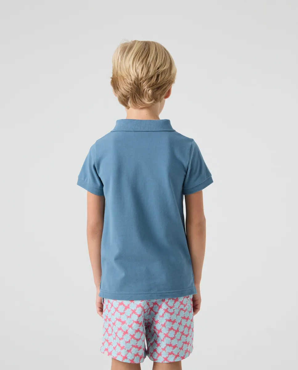 Polo Niño Classic Denim - Image 3
