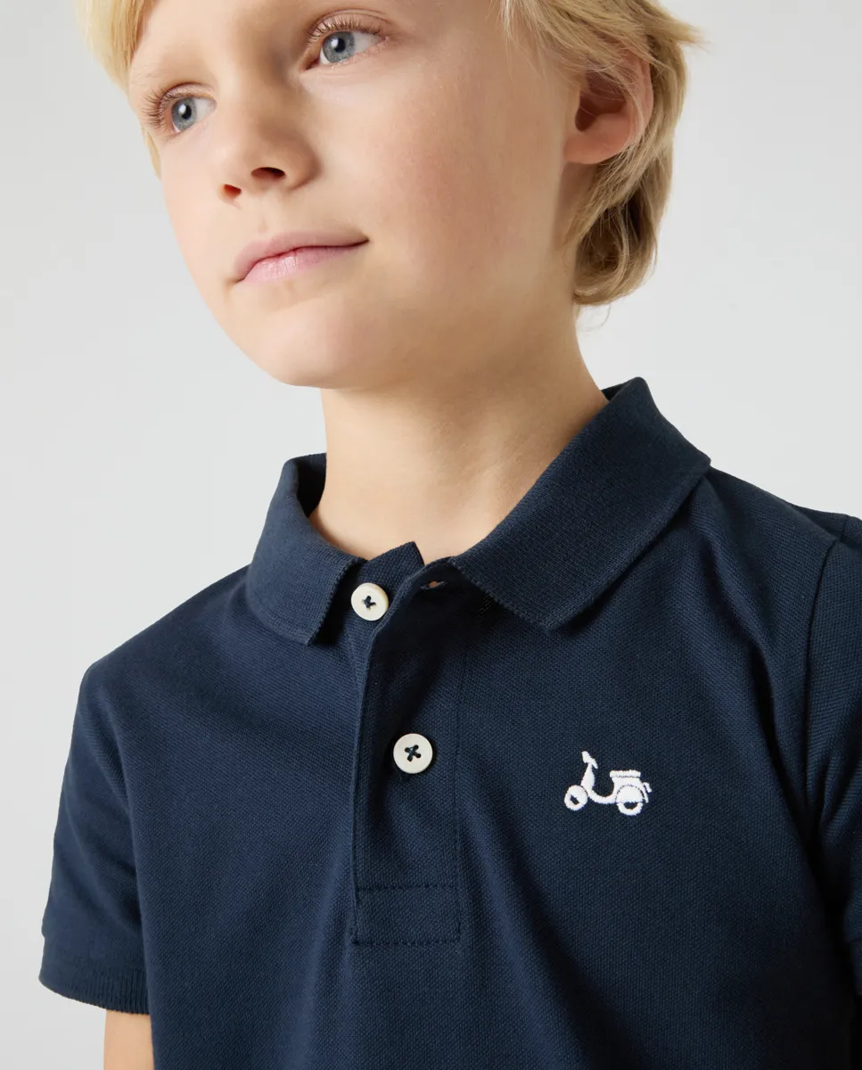 Polo Niño Classic Marino - Image 3