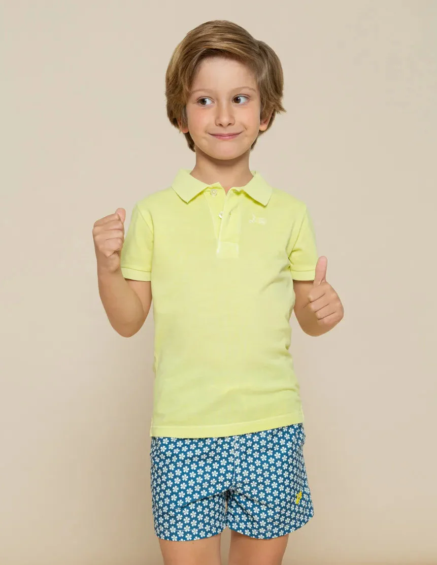 POLO NIÑO GARMENT AMARILLO