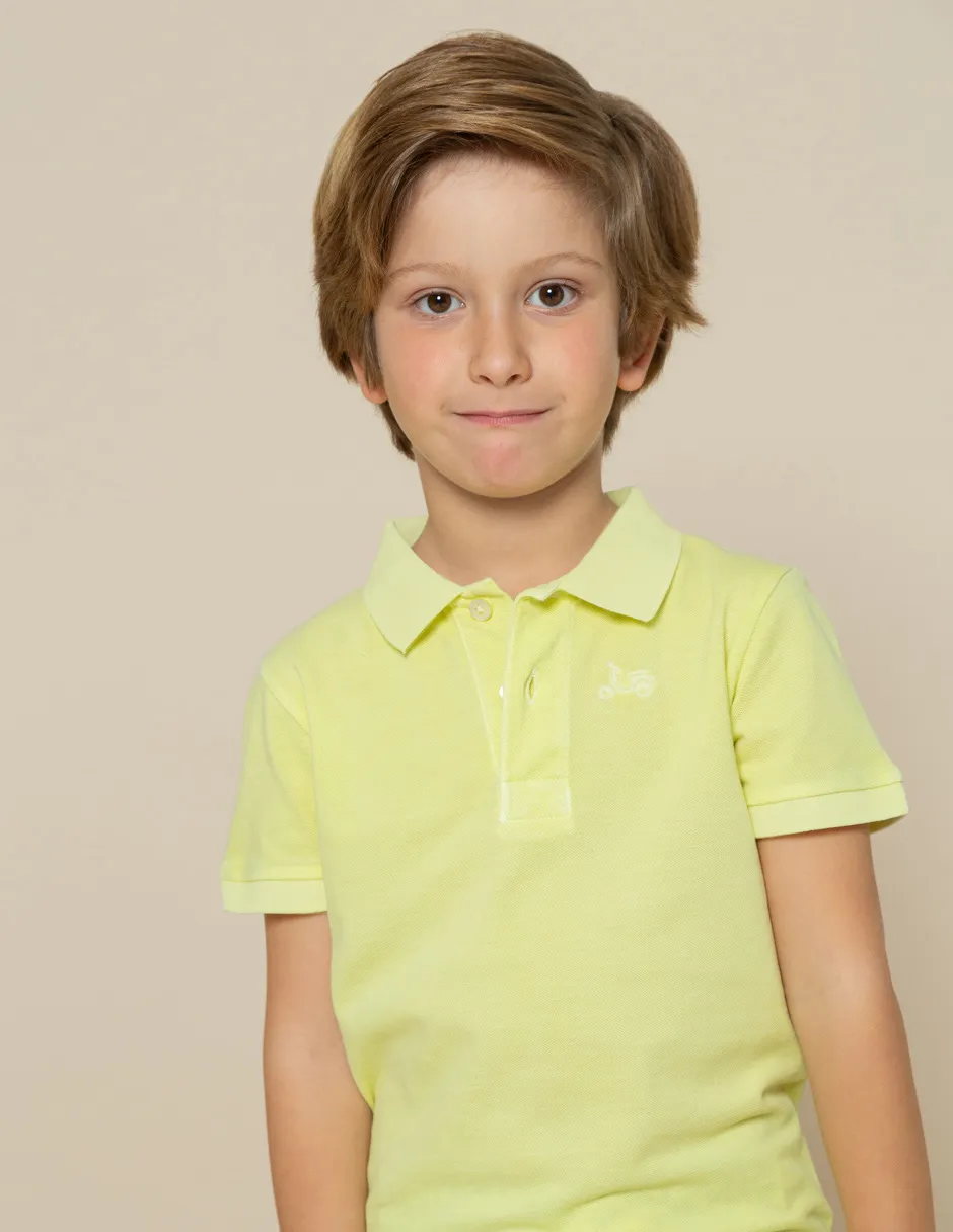 POLO NIÑO GARMENT AMARILLO - Image 2