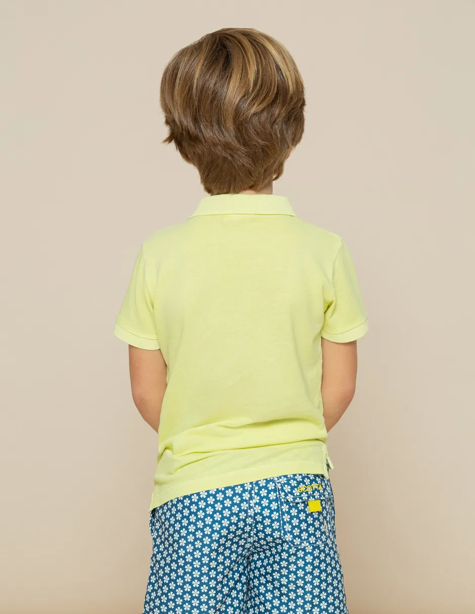 POLO NIÑO GARMENT AMARILLO - Image 3