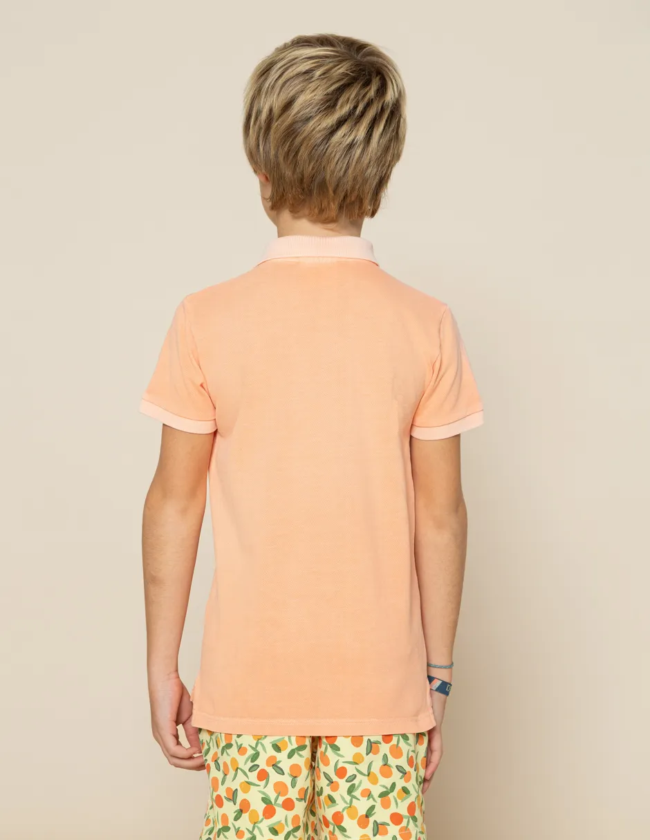 POLO NIÑO GARMENT MELOCOTON - Image 3