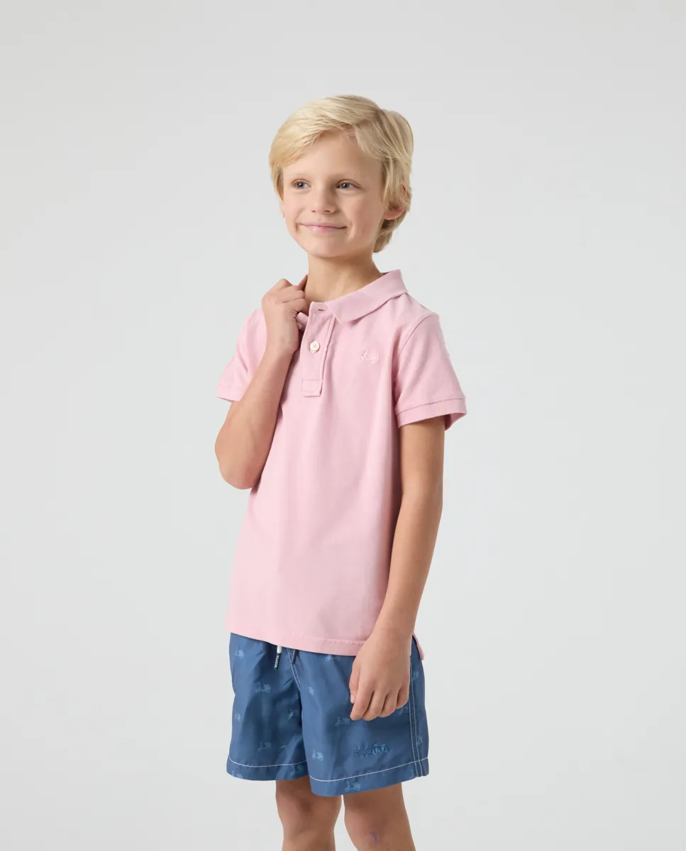 Polo Niño Garment Rosa Palo - Image 4