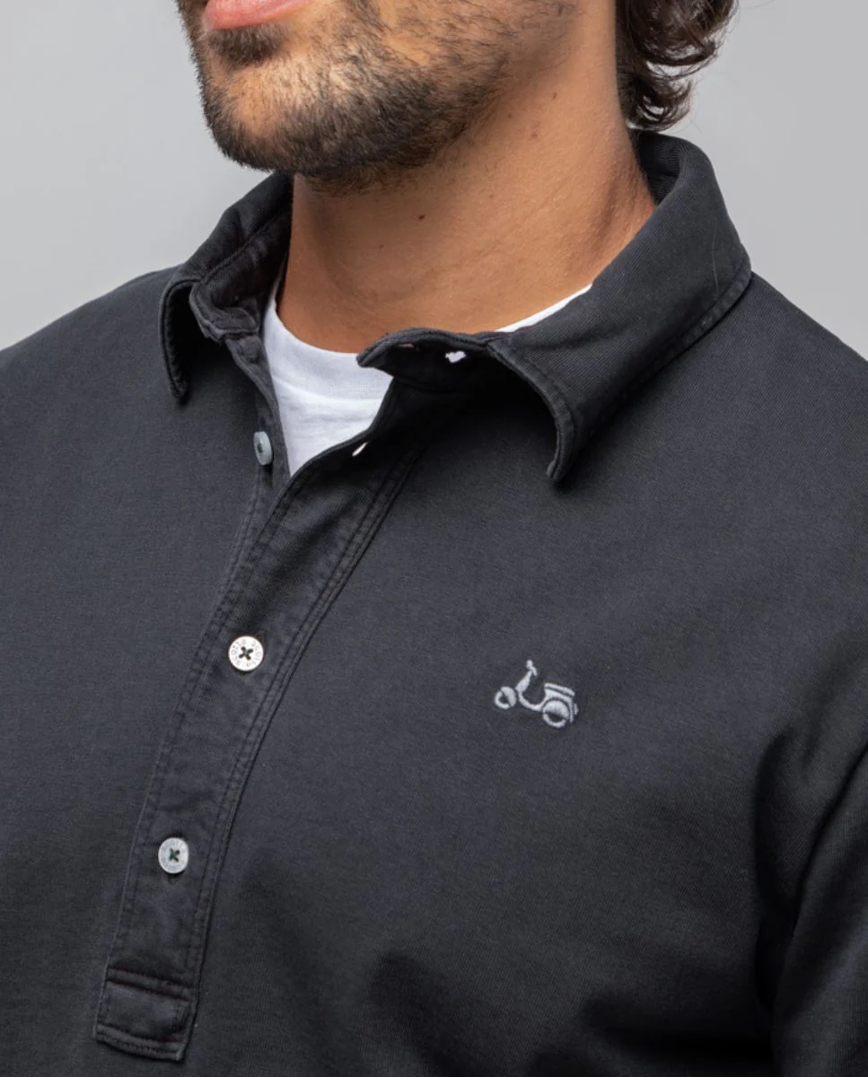 Polo rugby brother negro - Image 3